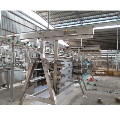 500BPH - 2000BPH Automatische Hühner-Plucker-Maschine aus Edelstahl