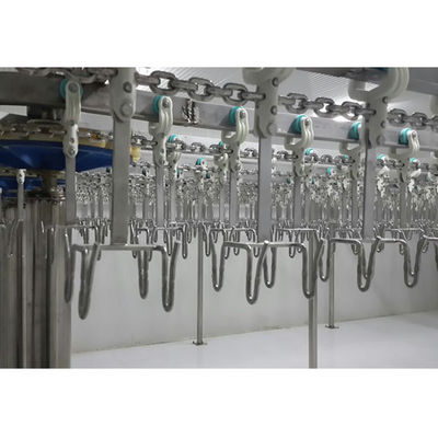 Zusammengefasste Schlachtgeräte Zubehör Vollautomatik Geflügelschlachtmaschine Hanger