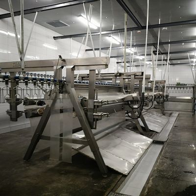 Halal Automatische Schlachtmaschine Vorkühlmaschine für Geflügelfabrik 100 kg