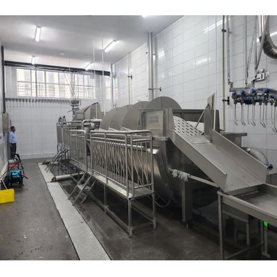 Geflügel-Hühnerschlachthof Anlage Maschinen-Ausrüstung Automatische Verarbeitungslinie zum Verkauf von Halal-Schlachtung